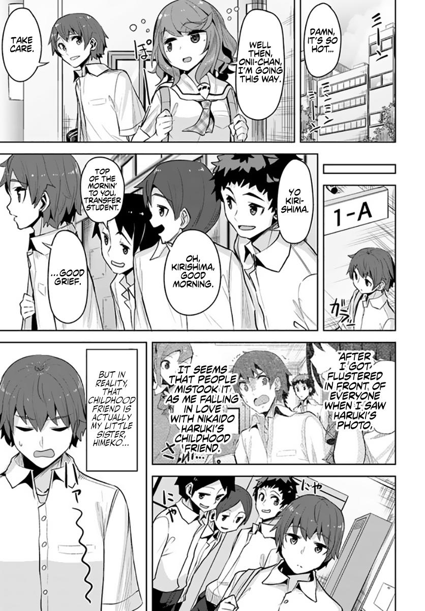 Tenkosaki: The Neat And Pretty Girl At My New School Is A Childhood Friend Of Mine Who I Thought Was A Boy Chapter 12 page 5 - 