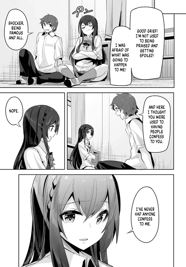 Tenkosaki: The Neat And Pretty Girl At My New School Is A Childhood Friend Of Mine Who I Thought Was A Boy Chapter 13 page 25 - 