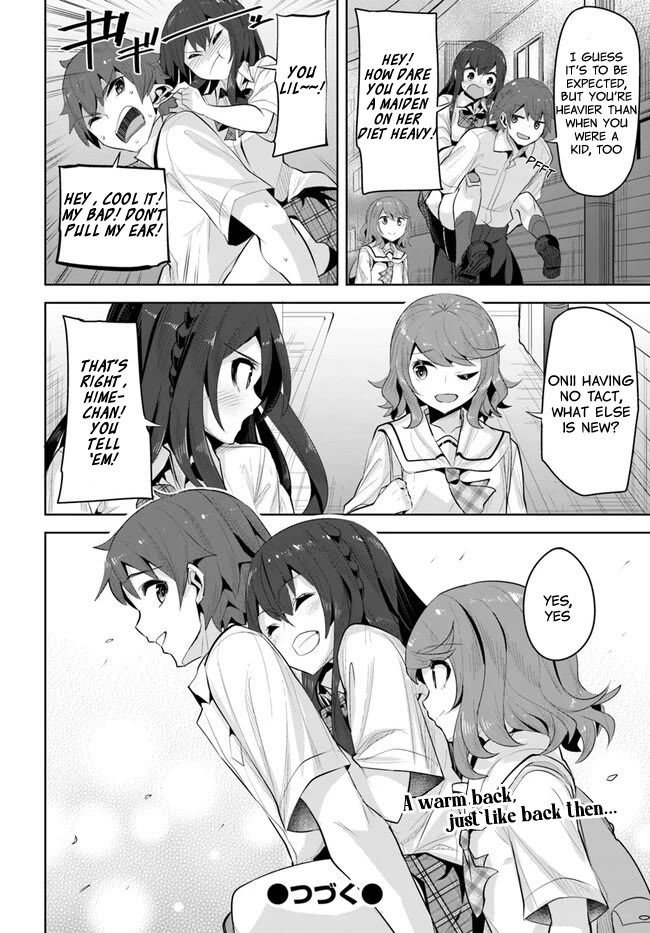 Tenkosaki: The Neat And Pretty Girl At My New School Is A Childhood Friend Of Mine Who I Thought Was A Boy Chapter 15 page 30 - 