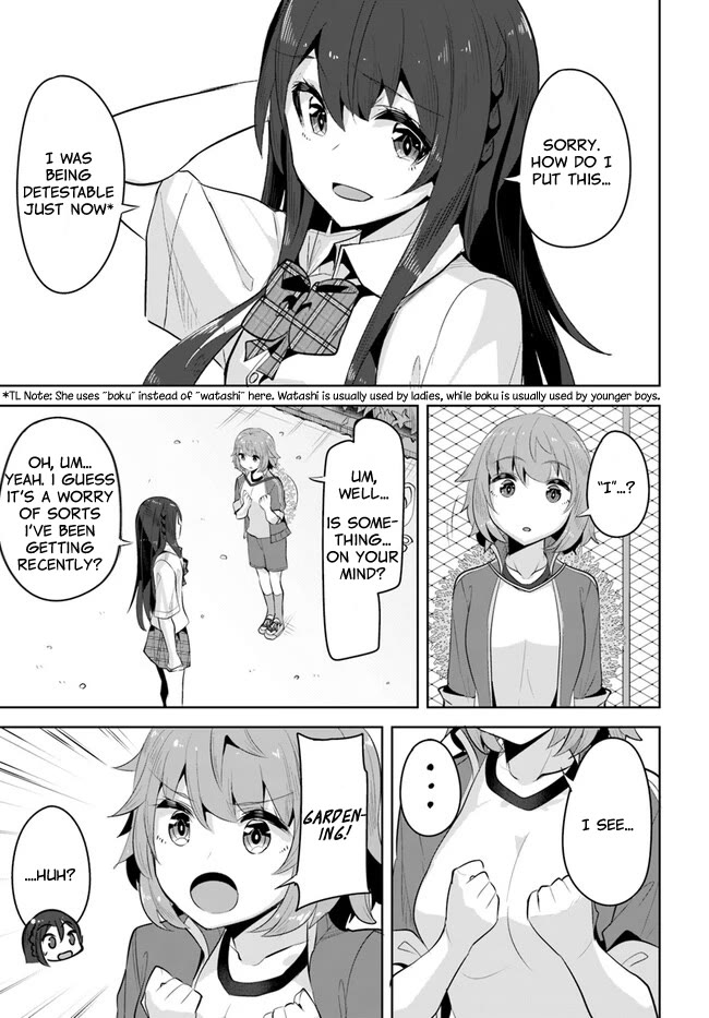 Tenkosaki: The Neat And Pretty Girl At My New School Is A Childhood Friend Of Mine Who I Thought Was A Boy Chapter 15 page 9 - 