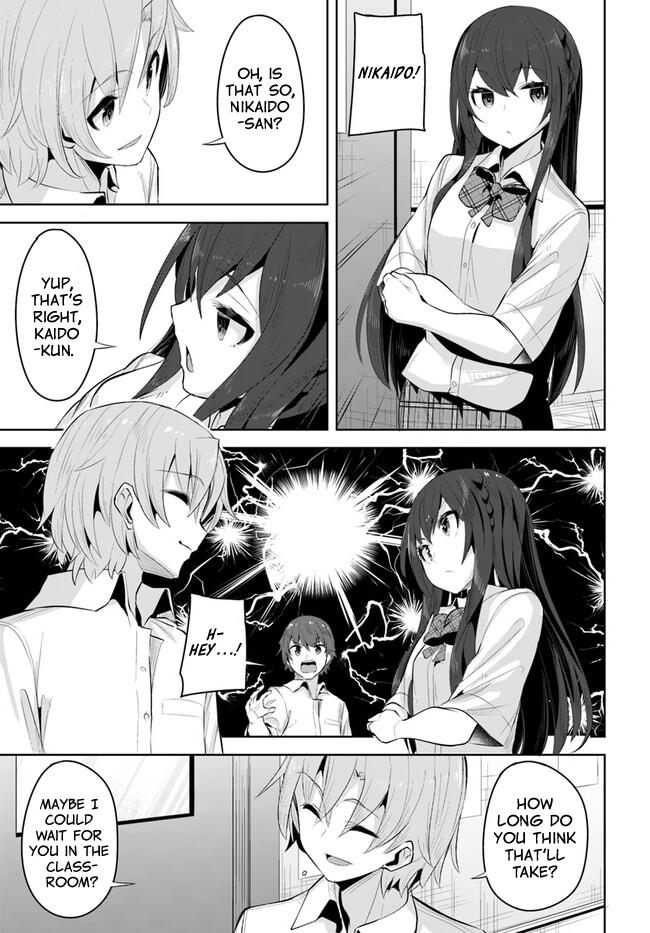 Tenkosaki: The Neat And Pretty Girl At My New School Is A Childhood Friend Of Mine Who I Thought Was A Boy Chapter 16 page 9 - 