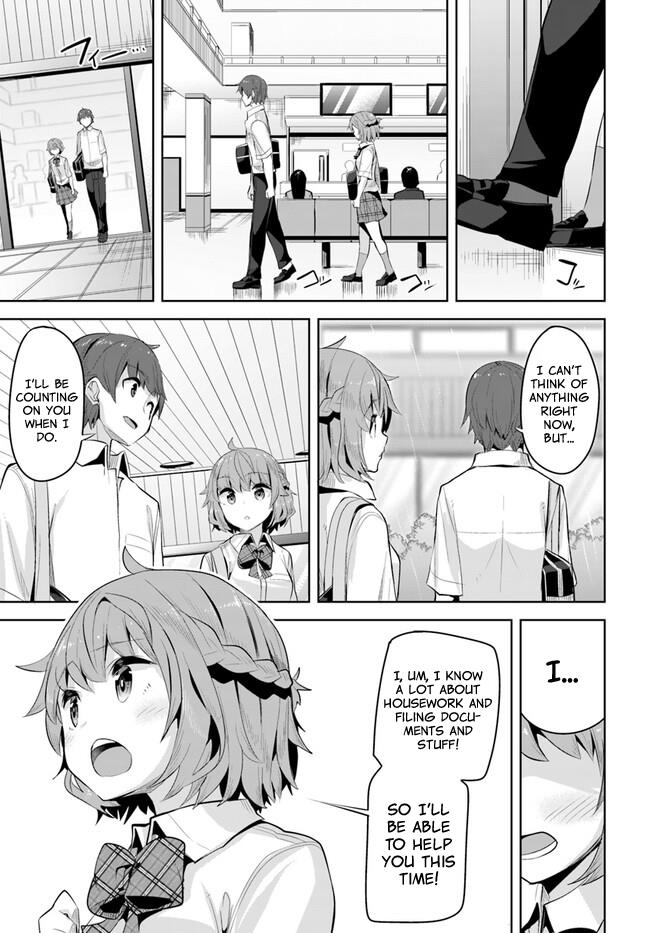 Tenkosaki: The Neat And Pretty Girl At My New School Is A Childhood Friend Of Mine Who I Thought Was A Boy Chapter 18 page 23 - 