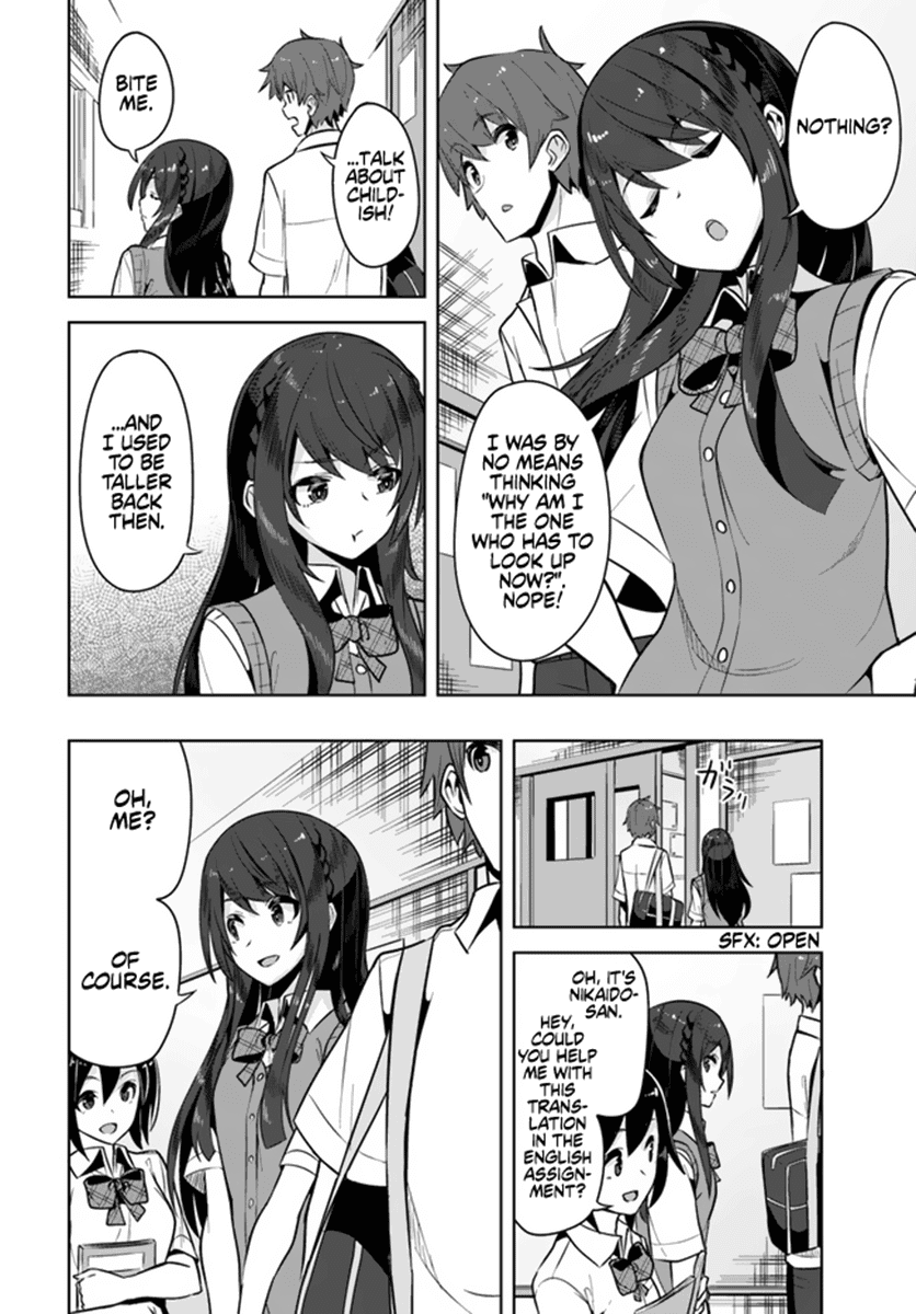 Tenkosaki: The Neat And Pretty Girl At My New School Is A Childhood Friend Of Mine Who I Thought Was A Boy Chapter 2 page 19 - 