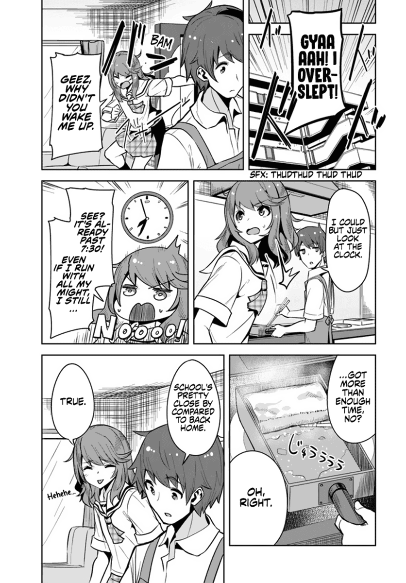 Tenkosaki: The Neat And Pretty Girl At My New School Is A Childhood Friend Of Mine Who I Thought Was A Boy Chapter 2 page 10 - 