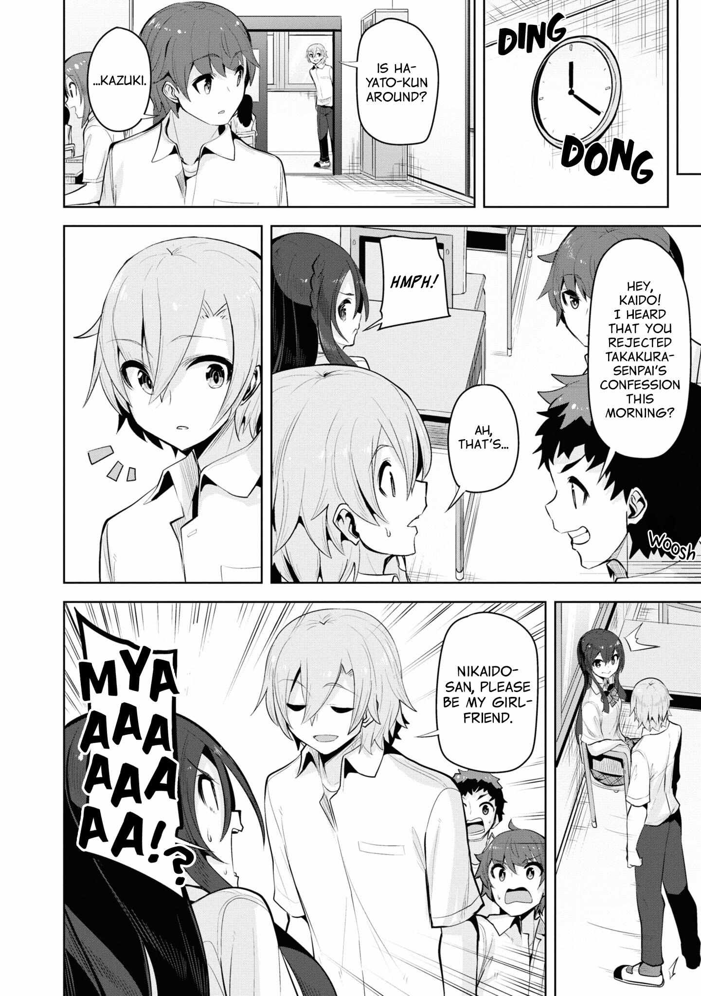 Tenkosaki: The Neat And Pretty Girl At My New School Is A Childhood Friend Of Mine Who I Thought Was A Boy Chapter 21 page 23 - 