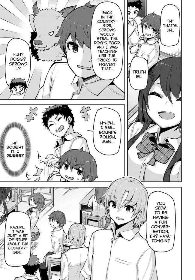 Tenkosaki: The Neat And Pretty Girl At My New School Is A Childhood Friend Of Mine Who I Thought Was A Boy Chapter 22 page 9 - 
