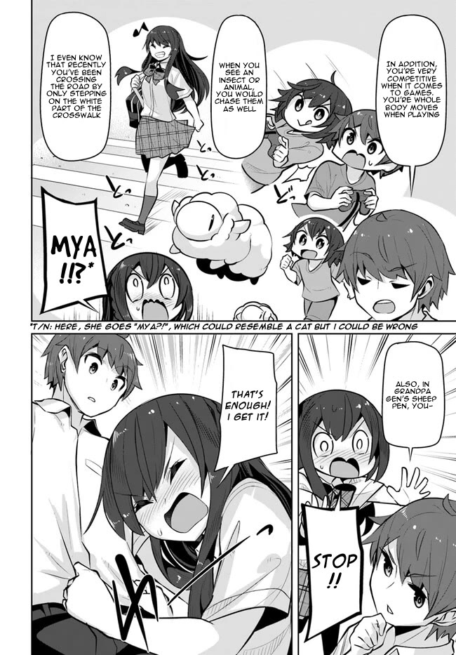 Tenkosaki: The Neat And Pretty Girl At My New School Is A Childhood Friend Of Mine Who I Thought Was A Boy Chapter 24 page 6 - 
