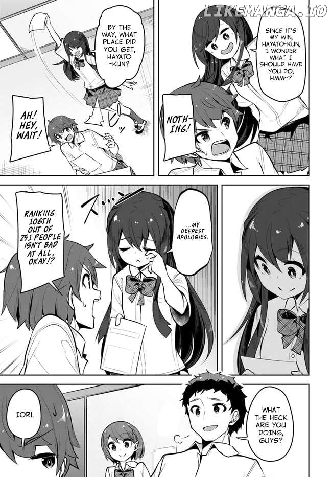 Tenkosaki: The Neat And Pretty Girl At My New School Is A Childhood Friend Of Mine Who I Thought Was A Boy Chapter 25 page 17 - 