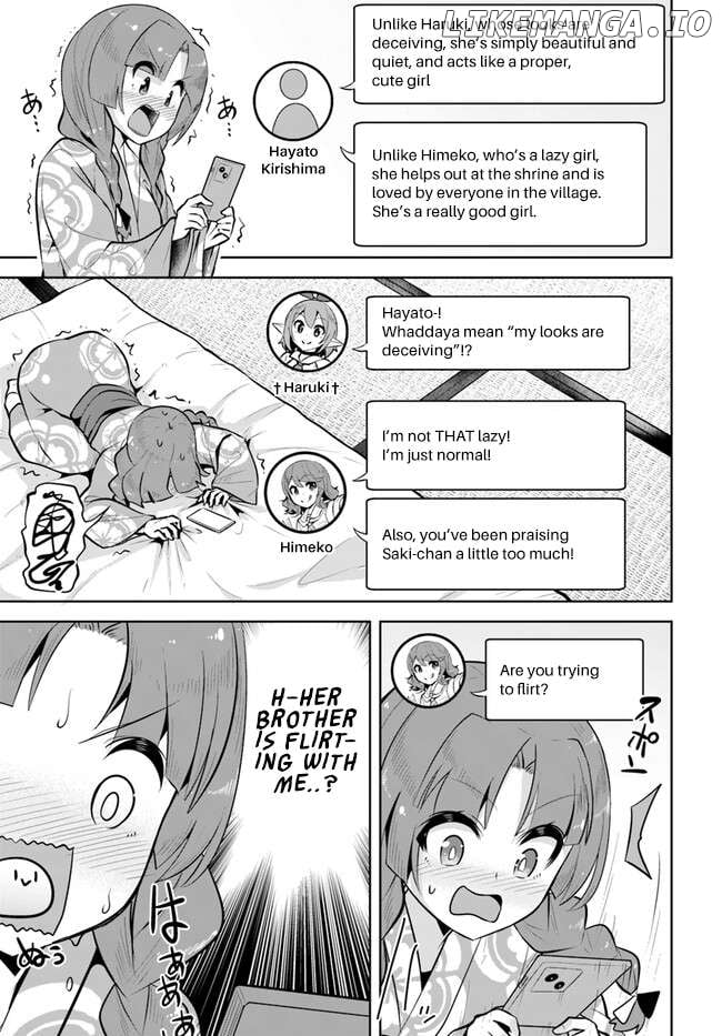 Tenkosaki: The Neat And Pretty Girl At My New School Is A Childhood Friend Of Mine Who I Thought Was A Boy Chapter 25 page 7 - 