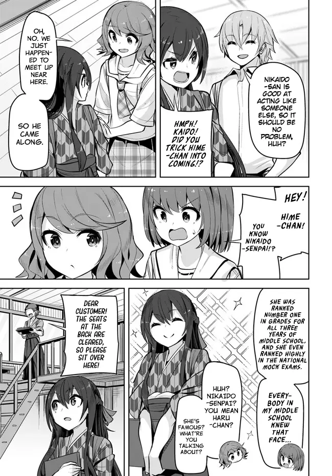 Tenkosaki: The Neat And Pretty Girl At My New School Is A Childhood Friend Of Mine Who I Thought Was A Boy Chapter 26 page 7 - 