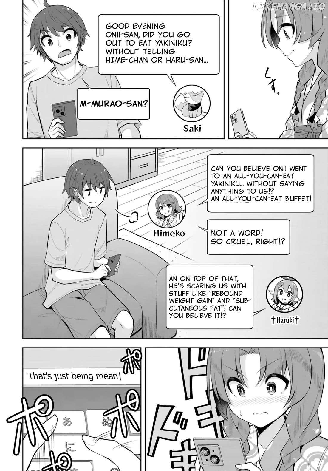 Tenkosaki: The Neat And Pretty Girl At My New School Is A Childhood Friend Of Mine Who I Thought Was A Boy Chapter 28.5 page 7 - 