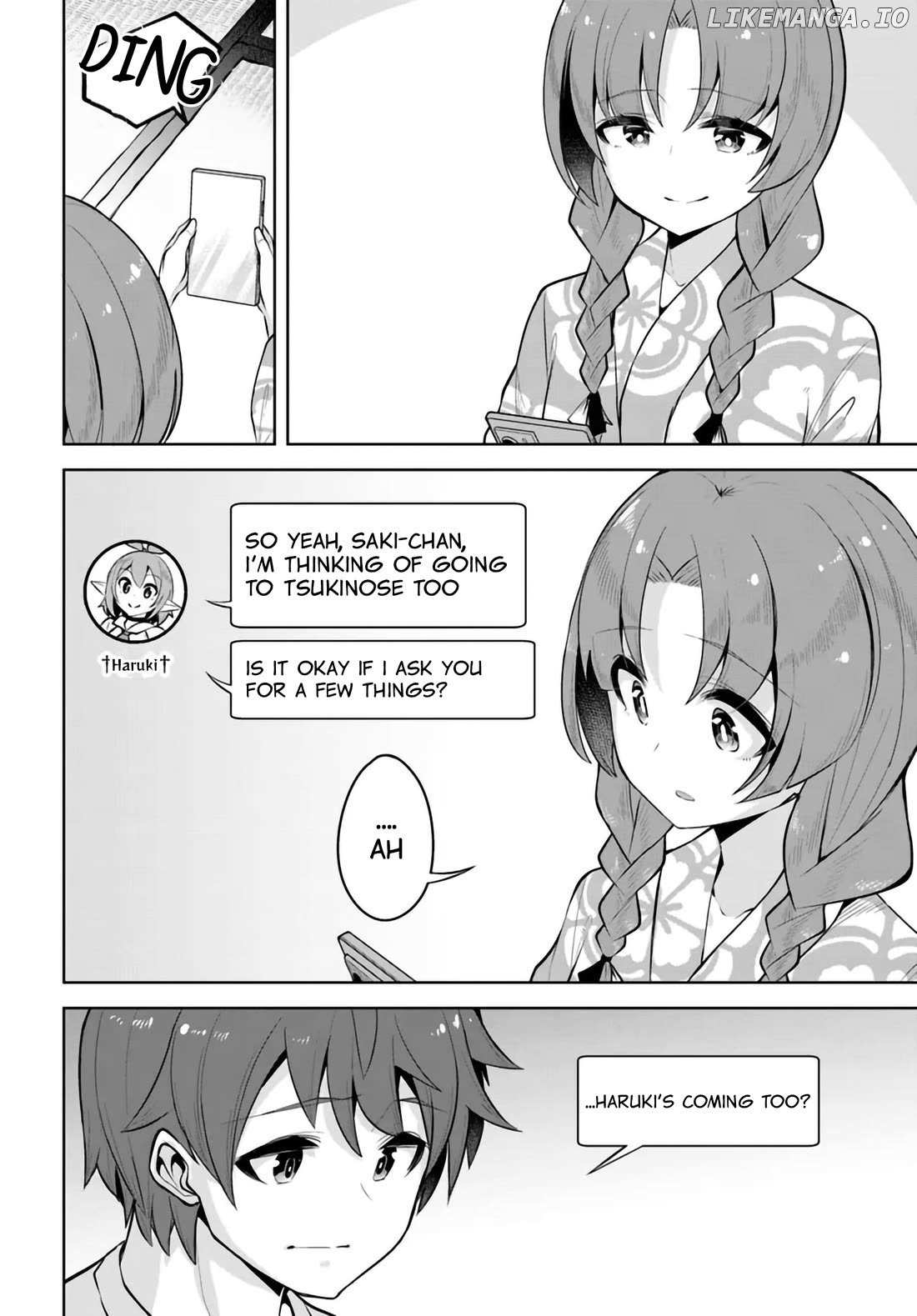 Tenkosaki: The Neat And Pretty Girl At My New School Is A Childhood Friend Of Mine Who I Thought Was A Boy Chapter 28.5 page 8 - 