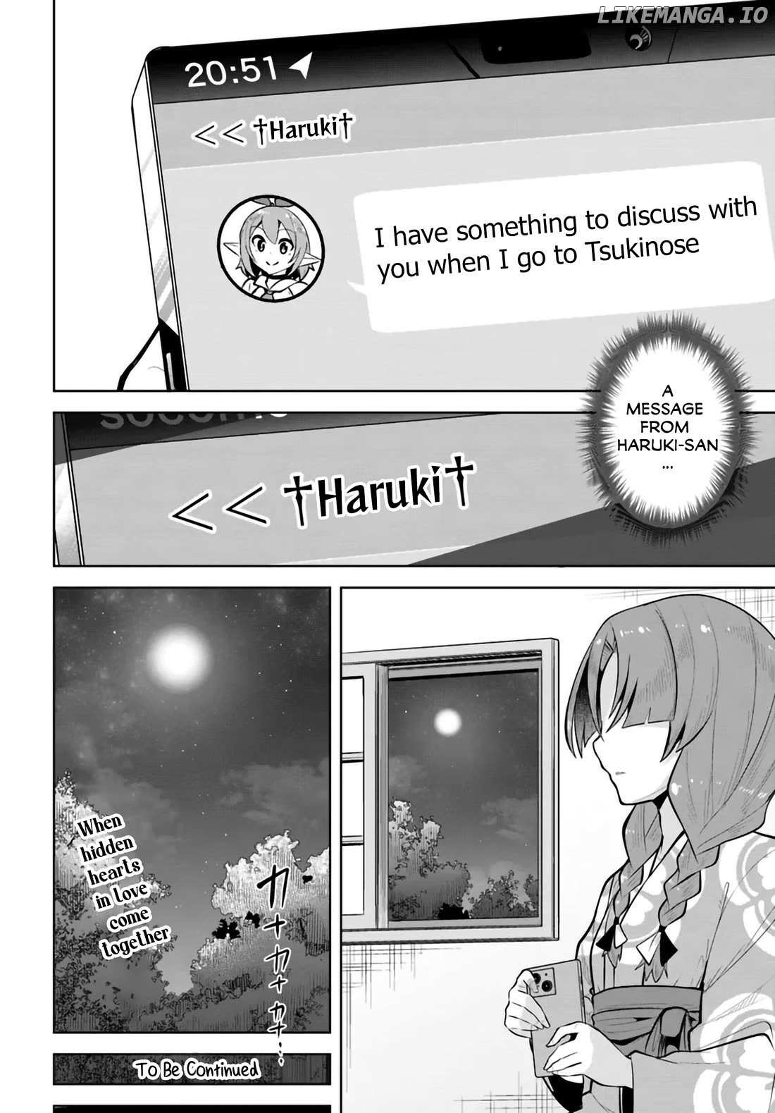 Tenkosaki: The Neat And Pretty Girl At My New School Is A Childhood Friend Of Mine Who I Thought Was A Boy Chapter 28.5 page 10 - 