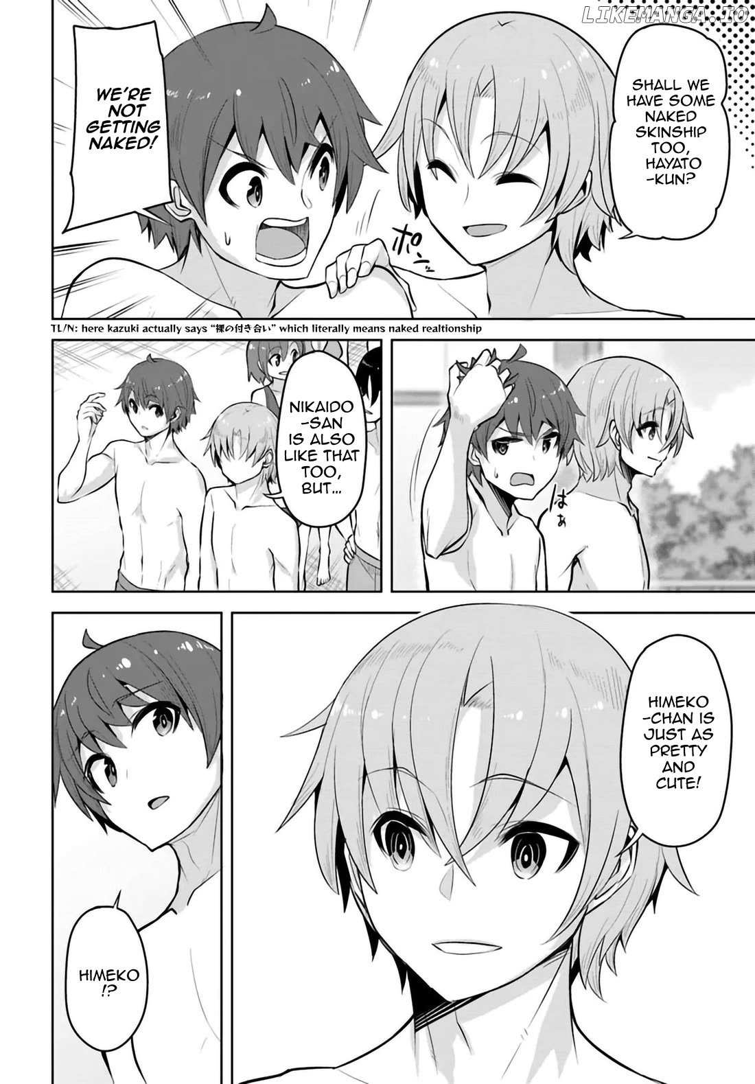 Tenkosaki: The Neat And Pretty Girl At My New School Is A Childhood Friend Of Mine Who I Thought Was A Boy Chapter 29 page 21 - 