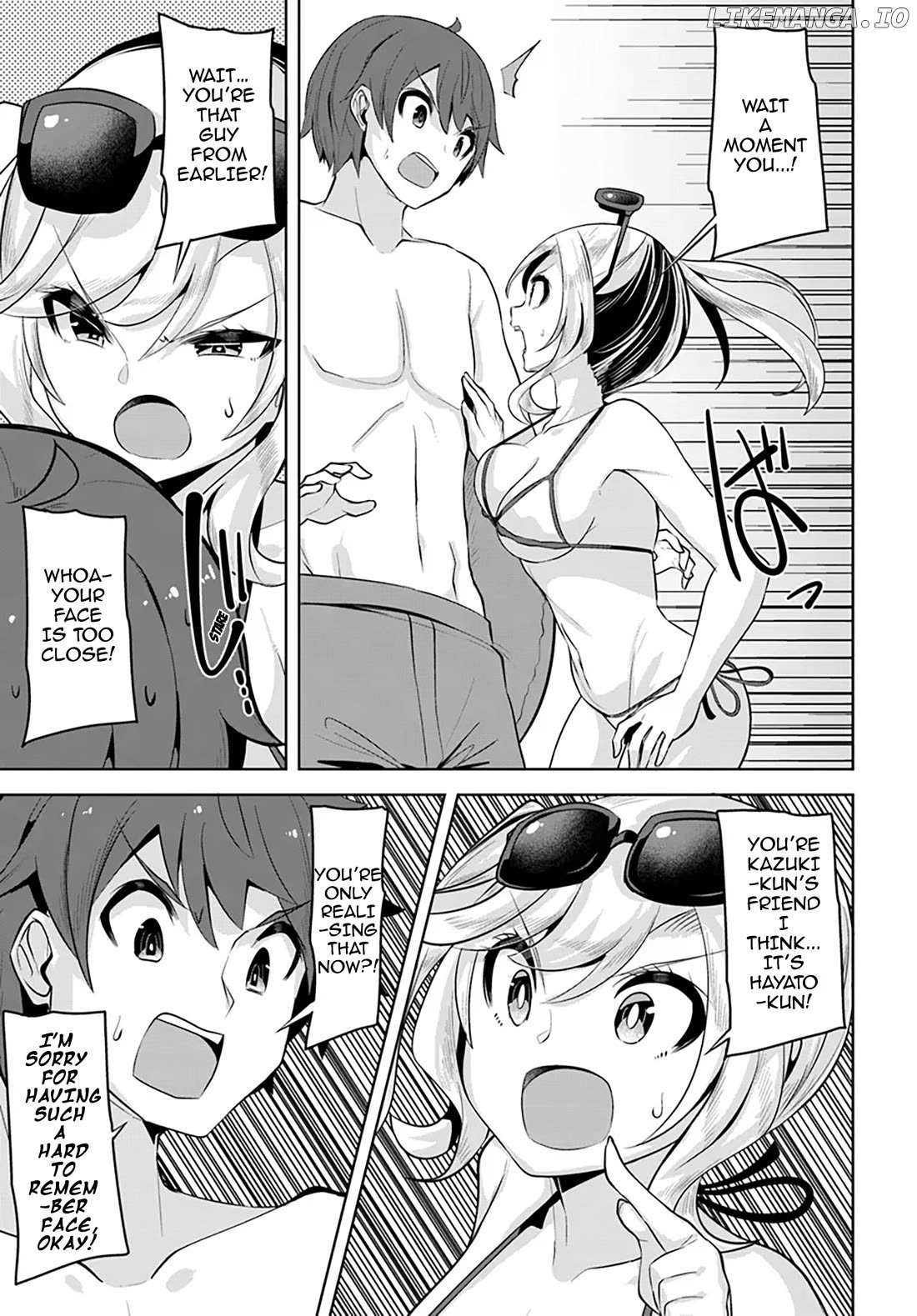 Tenkosaki: The Neat And Pretty Girl At My New School Is A Childhood Friend Of Mine Who I Thought Was A Boy Chapter 30 page 15 - 