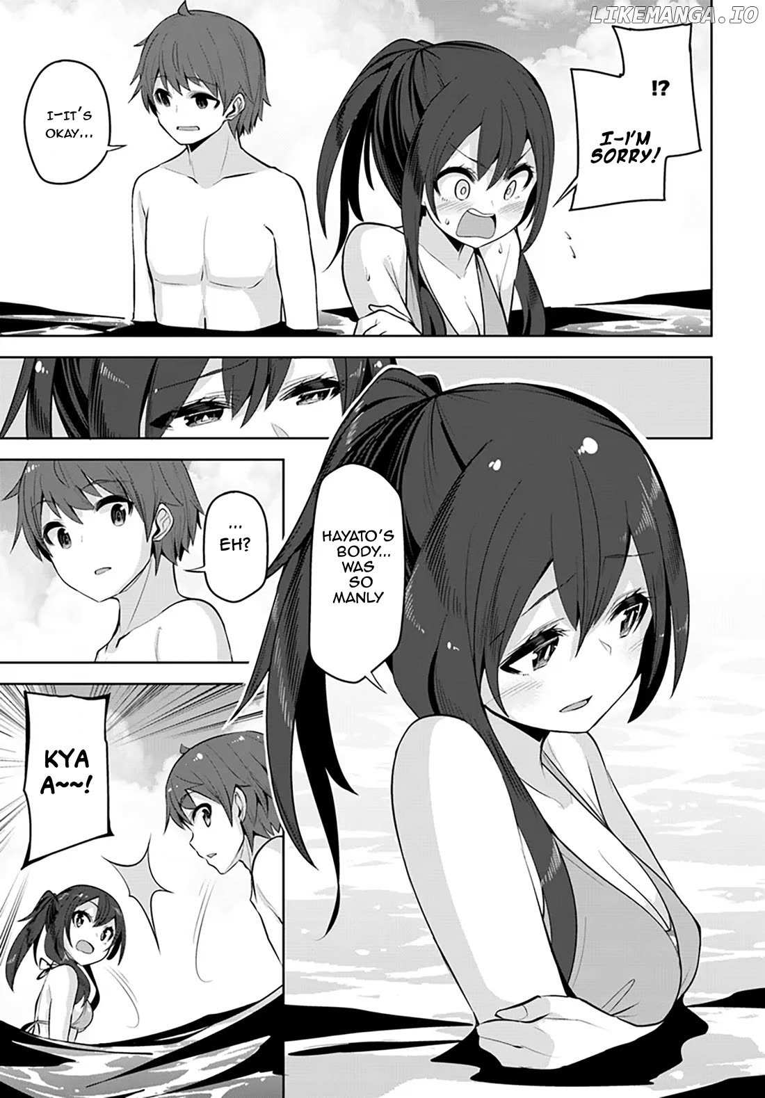 Tenkosaki: The Neat And Pretty Girl At My New School Is A Childhood Friend Of Mine Who I Thought Was A Boy Chapter 30 page 3 - 