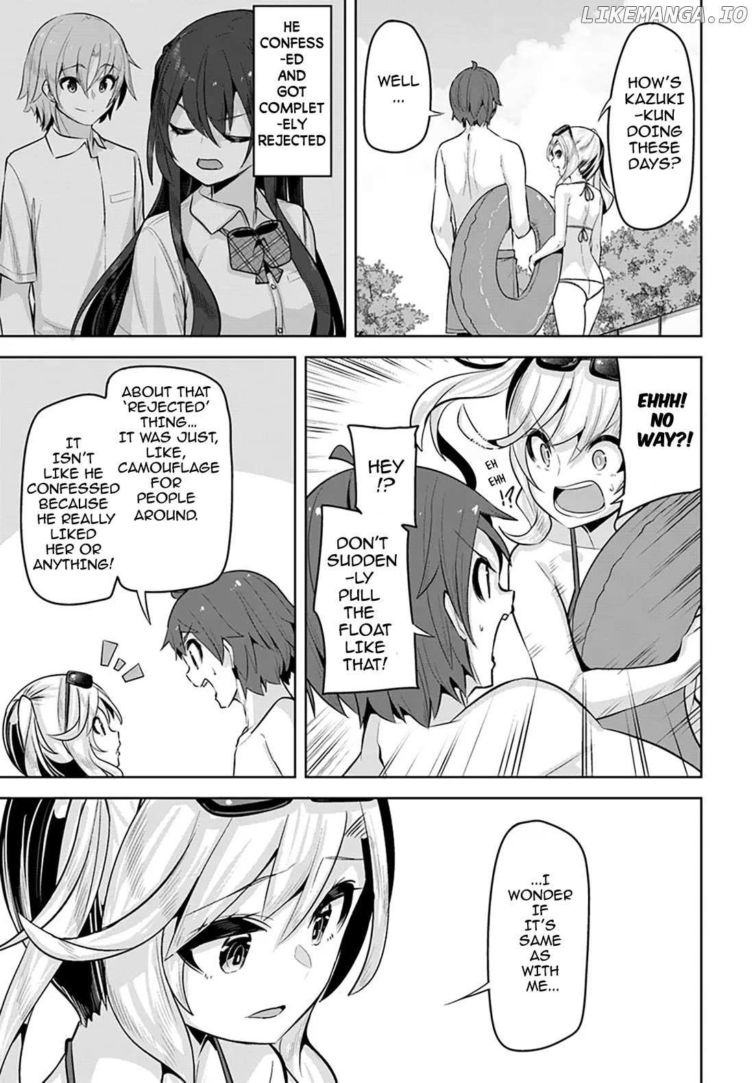 Tenkosaki: The Neat And Pretty Girl At My New School Is A Childhood Friend Of Mine Who I Thought Was A Boy Chapter 30 page 21 - 
