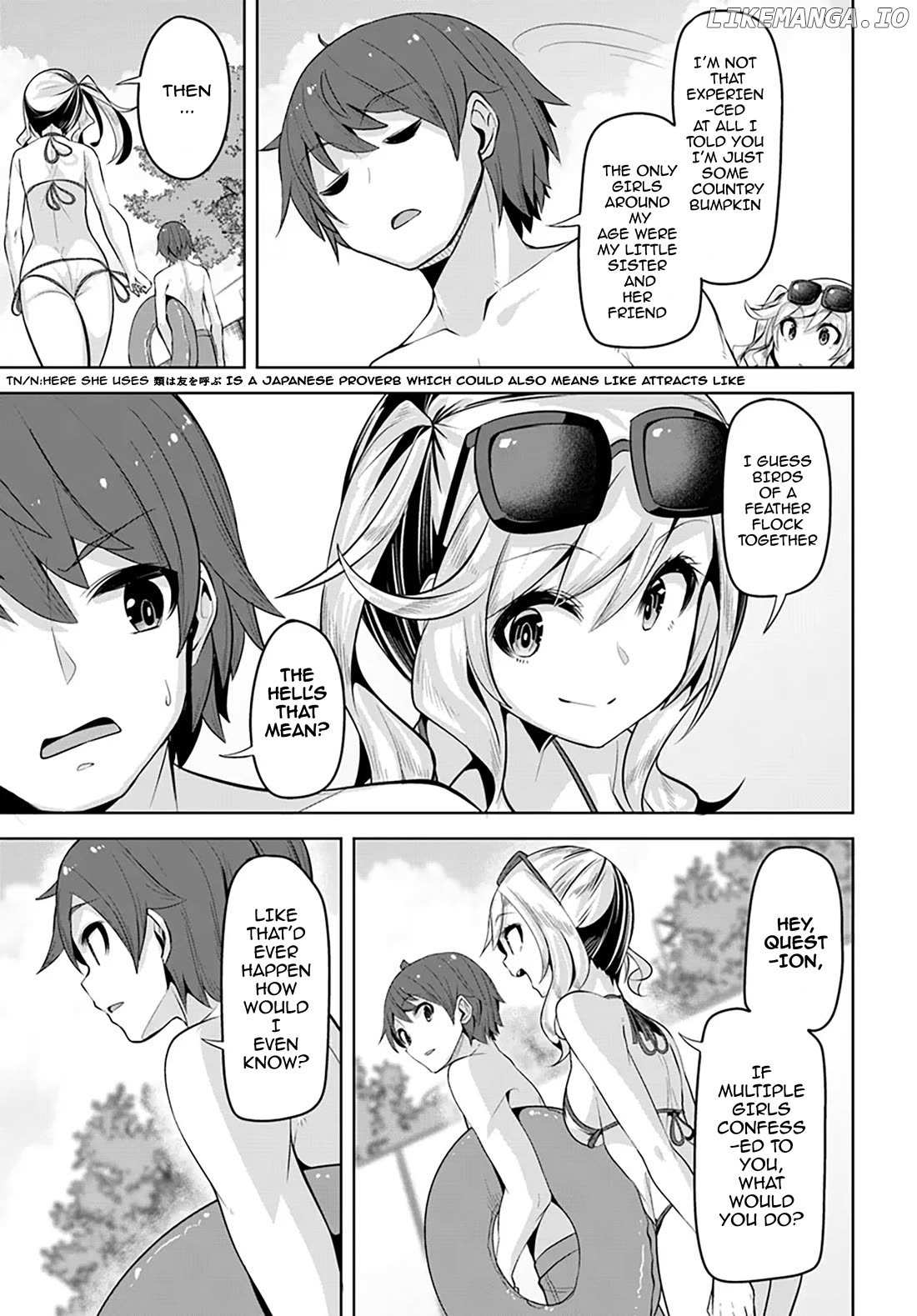 Tenkosaki: The Neat And Pretty Girl At My New School Is A Childhood Friend Of Mine Who I Thought Was A Boy Chapter 30 page 27 - 