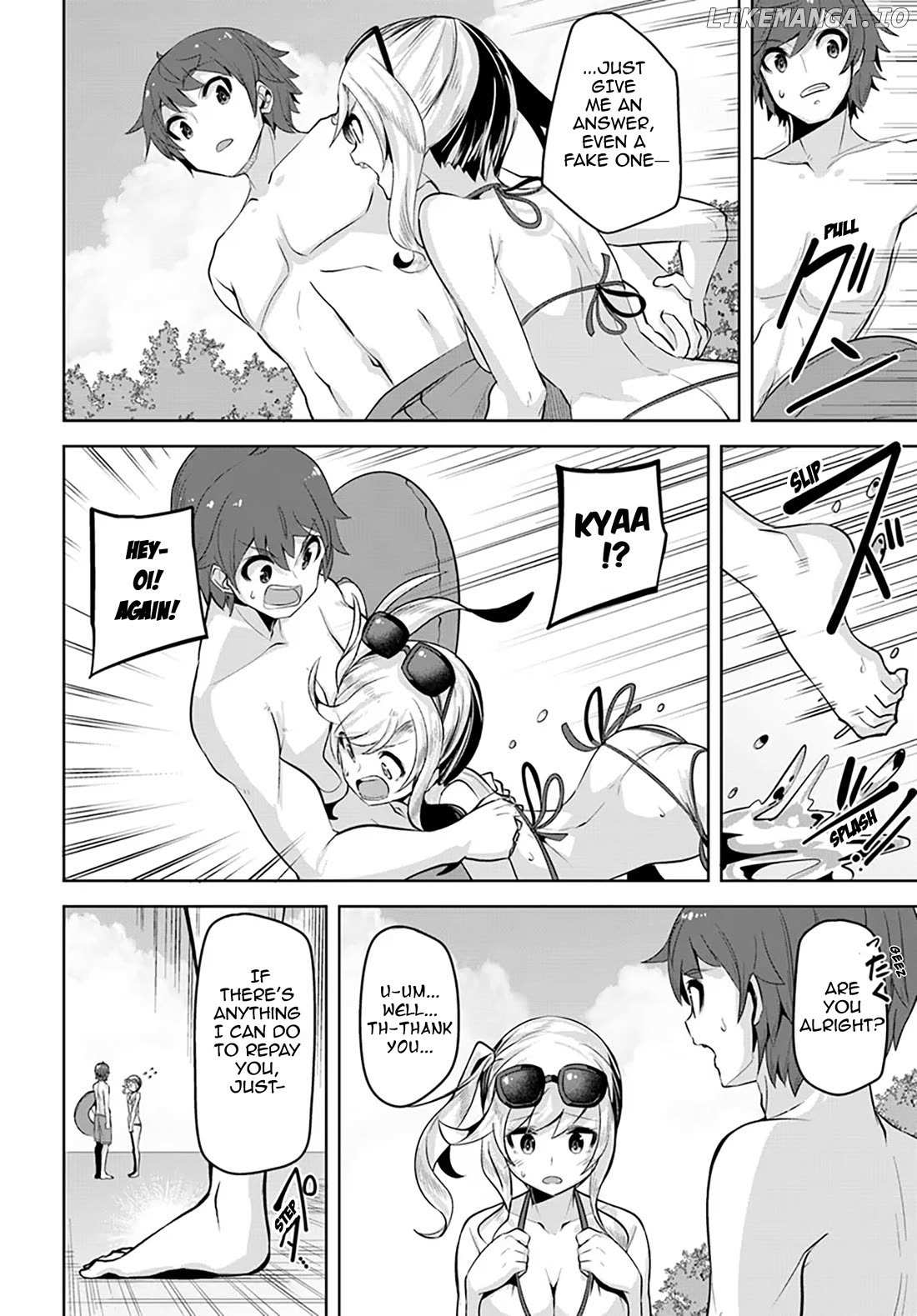 Tenkosaki: The Neat And Pretty Girl At My New School Is A Childhood Friend Of Mine Who I Thought Was A Boy Chapter 30 page 28 - 