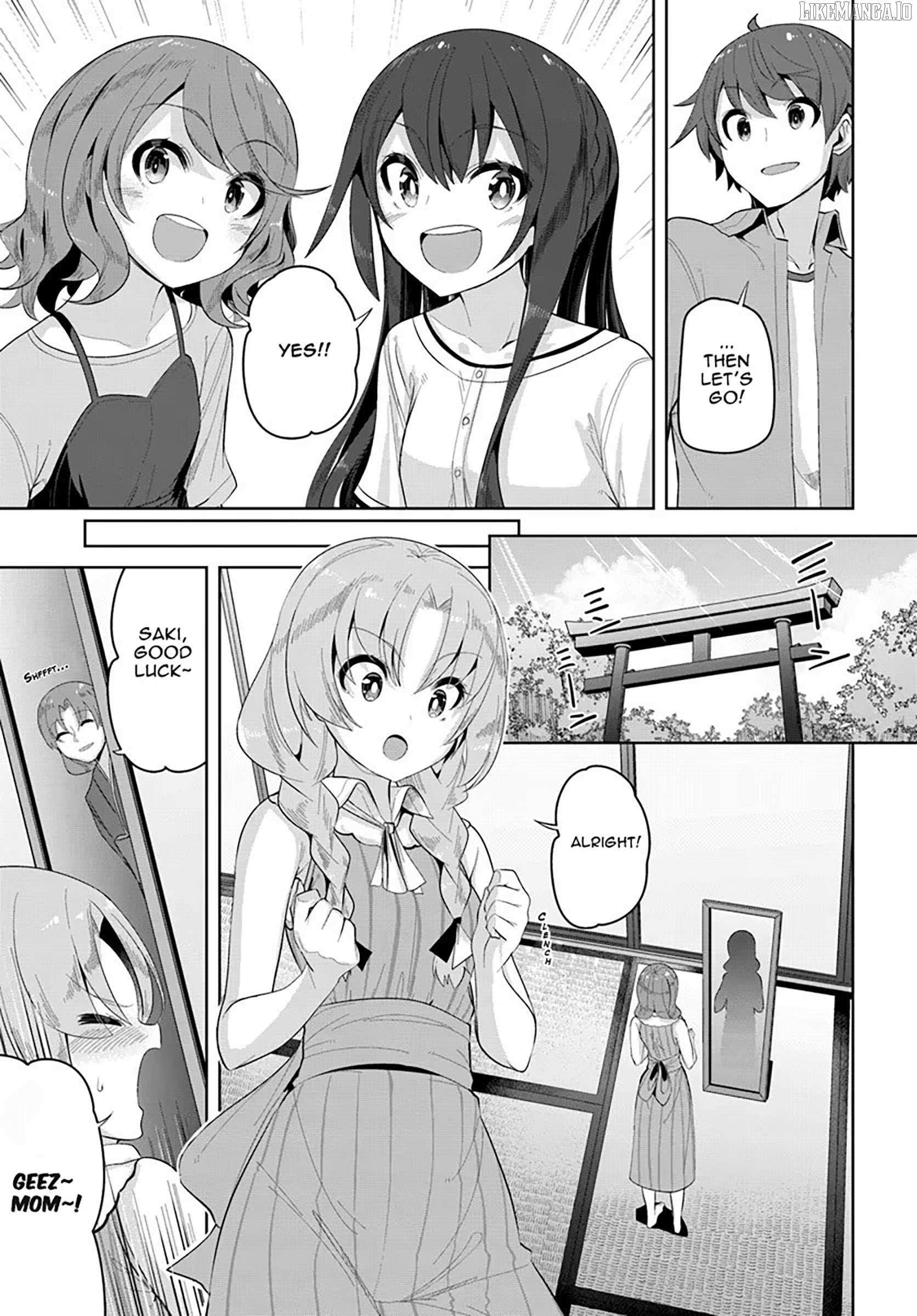 Tenkosaki: The Neat And Pretty Girl At My New School Is A Childhood Friend Of Mine Who I Thought Was A Boy Chapter 31 page 17 - 