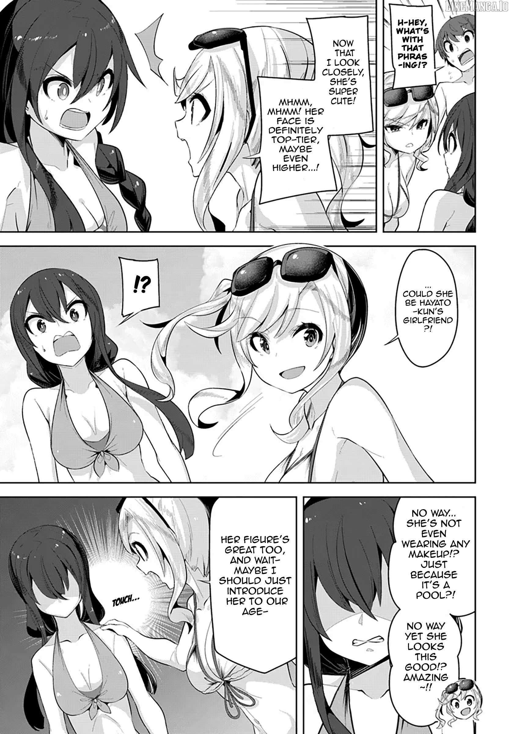 Tenkosaki: The Neat And Pretty Girl At My New School Is A Childhood Friend Of Mine Who I Thought Was A Boy Chapter 31 page 3 - 