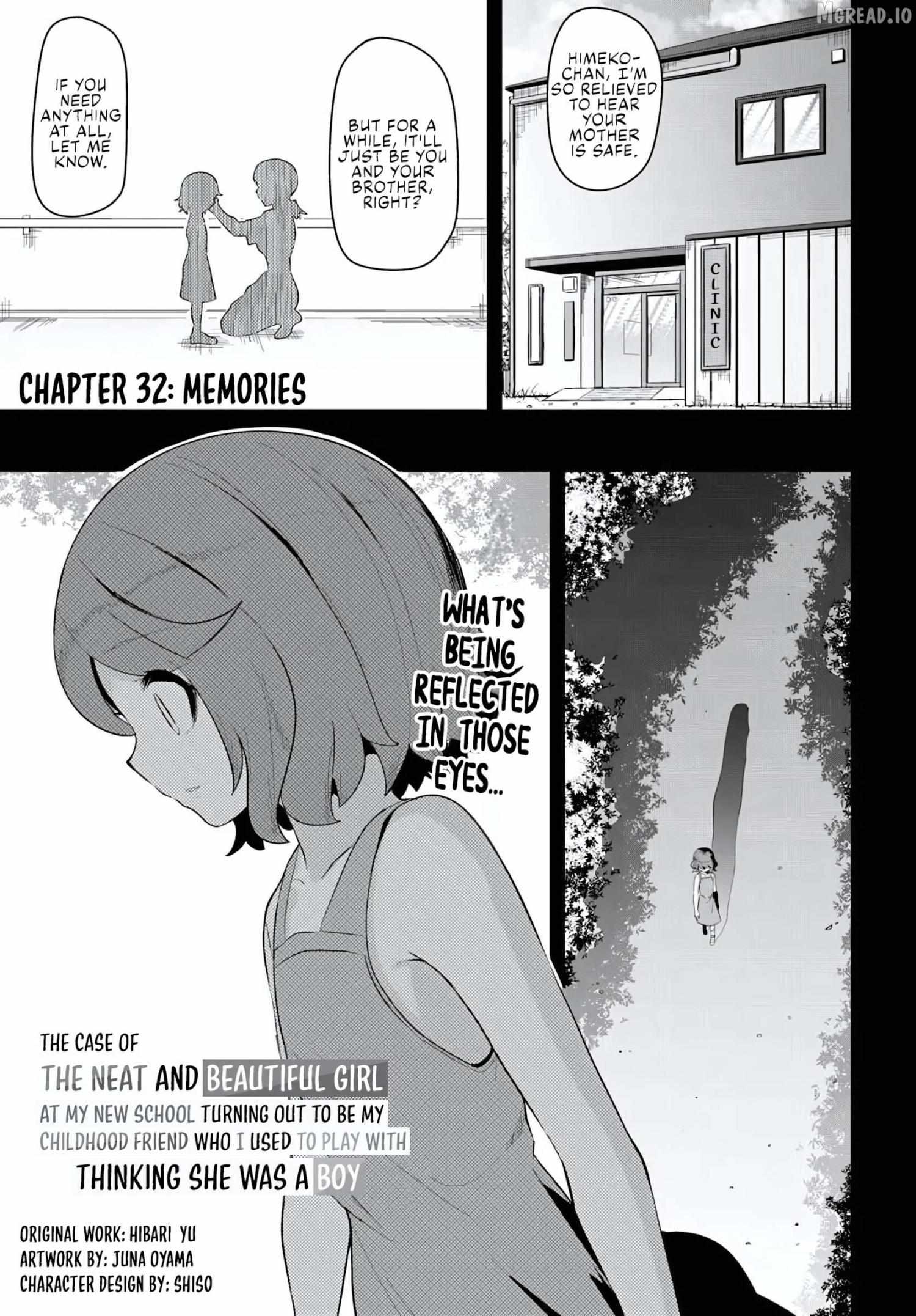 Tenkosaki: The Neat And Pretty Girl At My New School Is A Childhood Friend Of Mine Who I Thought Was A Boy Chapter 32 page 1 - 