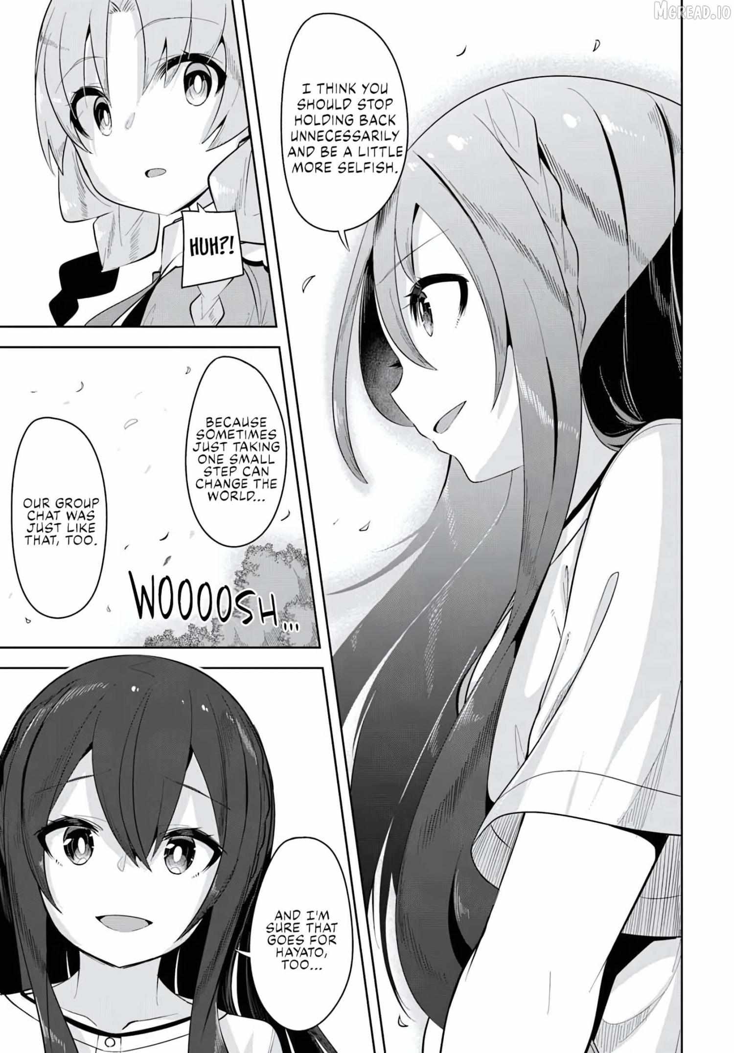 Tenkosaki: The Neat And Pretty Girl At My New School Is A Childhood Friend Of Mine Who I Thought Was A Boy Chapter 32 page 13 - 
