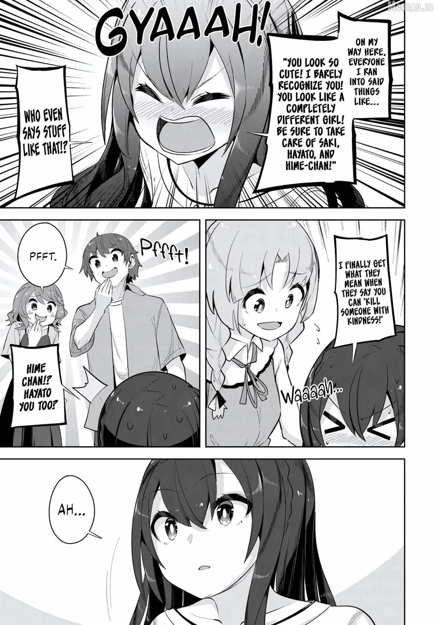 Tenkosaki: The Neat And Pretty Girl At My New School Is A Childhood Friend Of Mine Who I Thought Was A Boy Chapter 32 page 19 - 