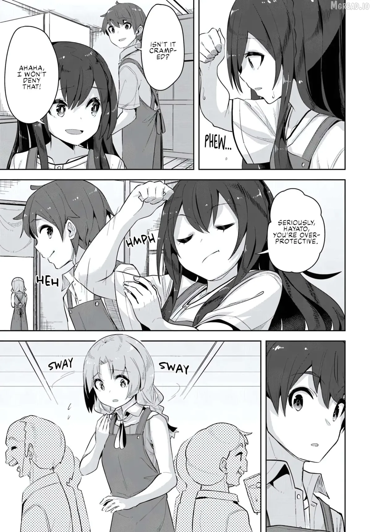 Tenkosaki: The Neat And Pretty Girl At My New School Is A Childhood Friend Of Mine Who I Thought Was A Boy Chapter 33 page 11 - 