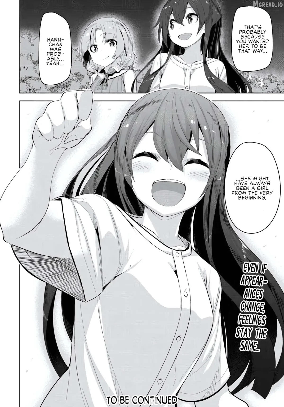 Tenkosaki: The Neat And Pretty Girl At My New School Is A Childhood Friend Of Mine Who I Thought Was A Boy Chapter 33 page 32 - 