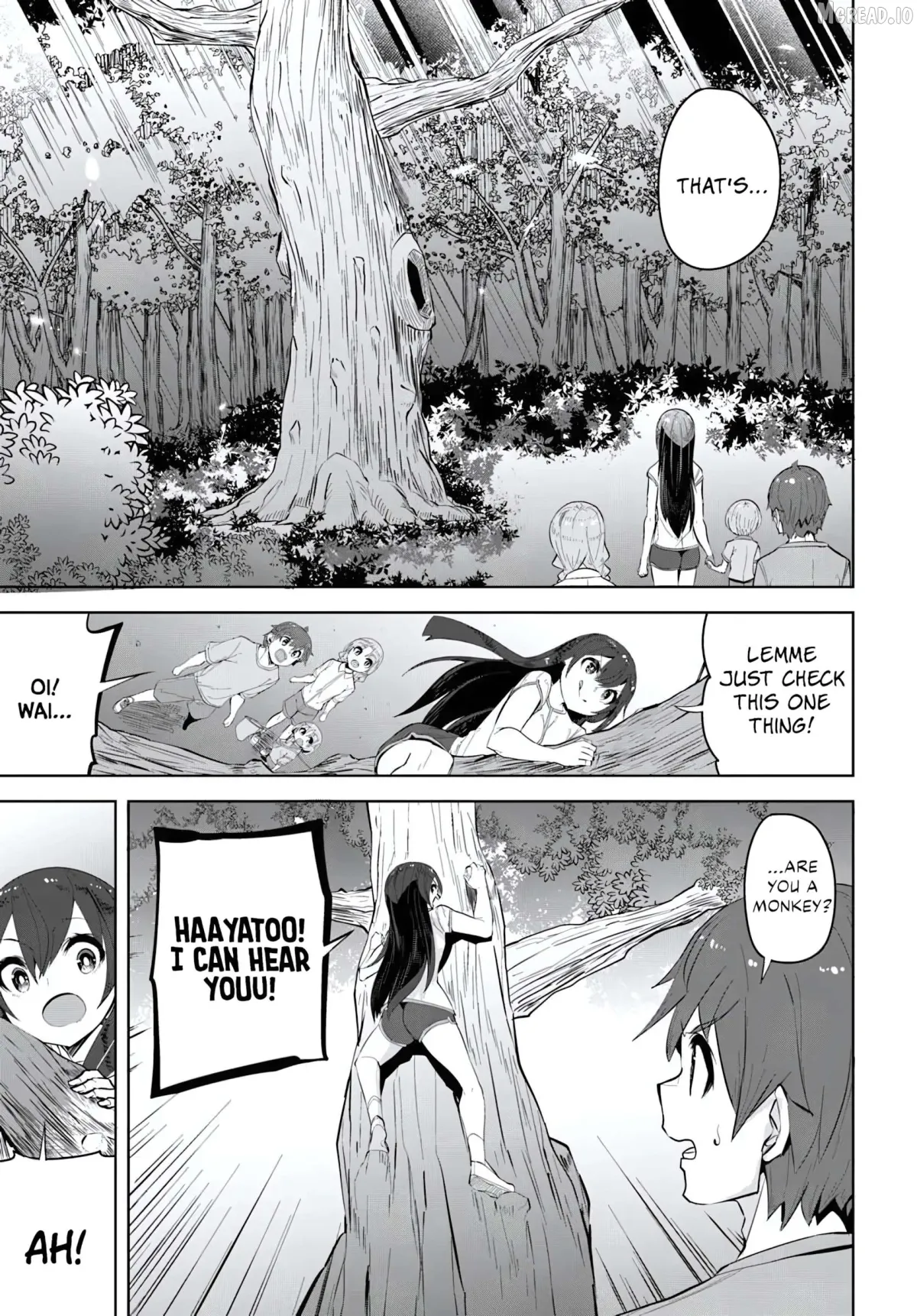Tenkosaki: The Neat And Pretty Girl At My New School Is A Childhood Friend Of Mine Who I Thought Was A Boy Chapter 34 page 18 - 