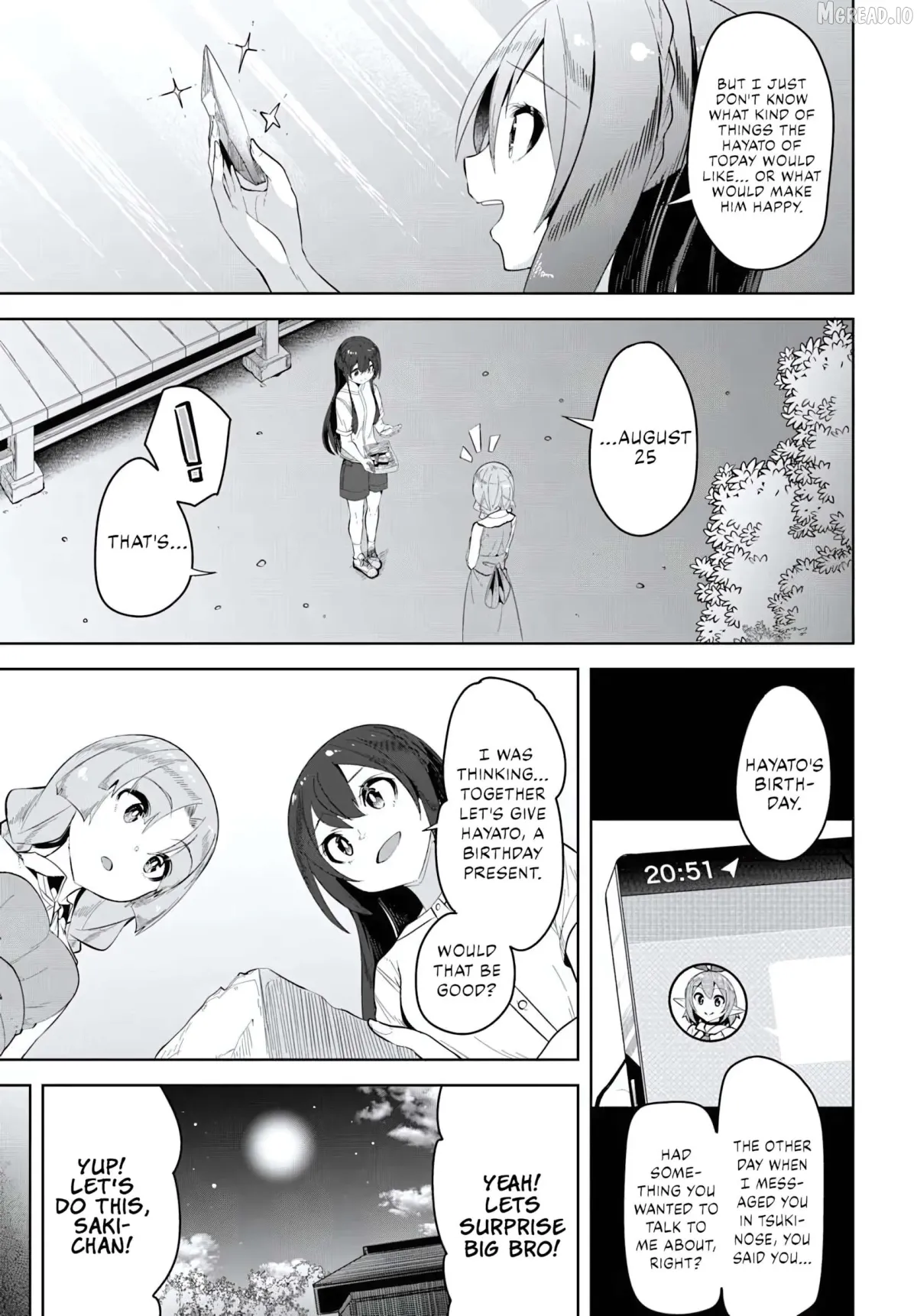 Tenkosaki: The Neat And Pretty Girl At My New School Is A Childhood Friend Of Mine Who I Thought Was A Boy Chapter 34 page 8 - 