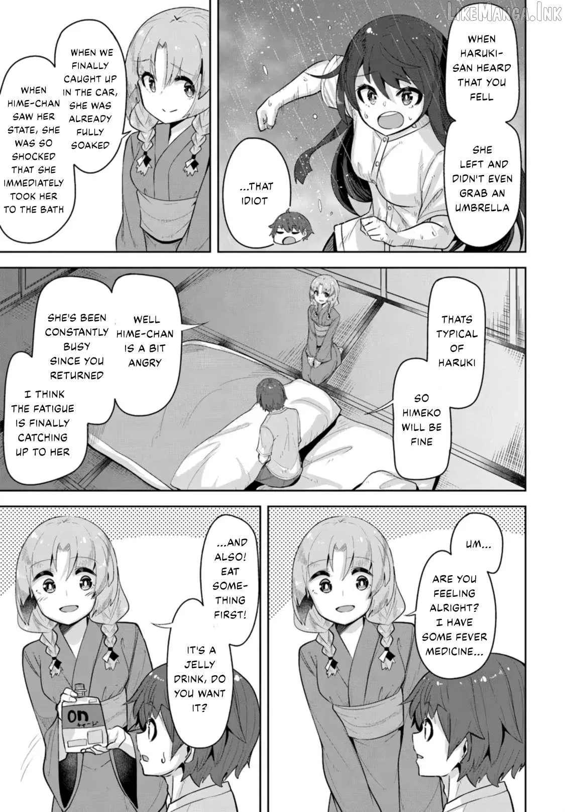 Tenkosaki: The Neat And Pretty Girl At My New School Is A Childhood Friend Of Mine Who I Thought Was A Boy Chapter 36 page 23 - 