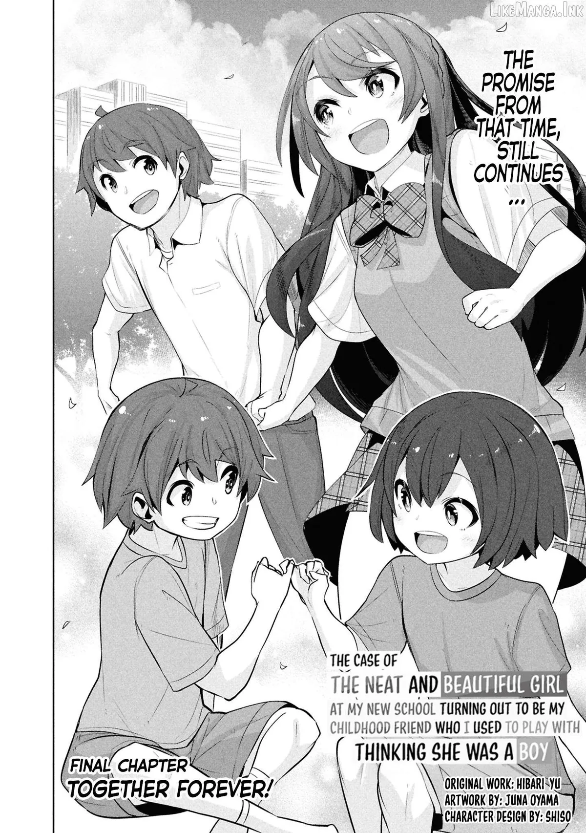 Tenkosaki: The Neat And Pretty Girl At My New School Is A Childhood Friend Of Mine Who I Thought Was A Boy Chapter 37 page 2 - 