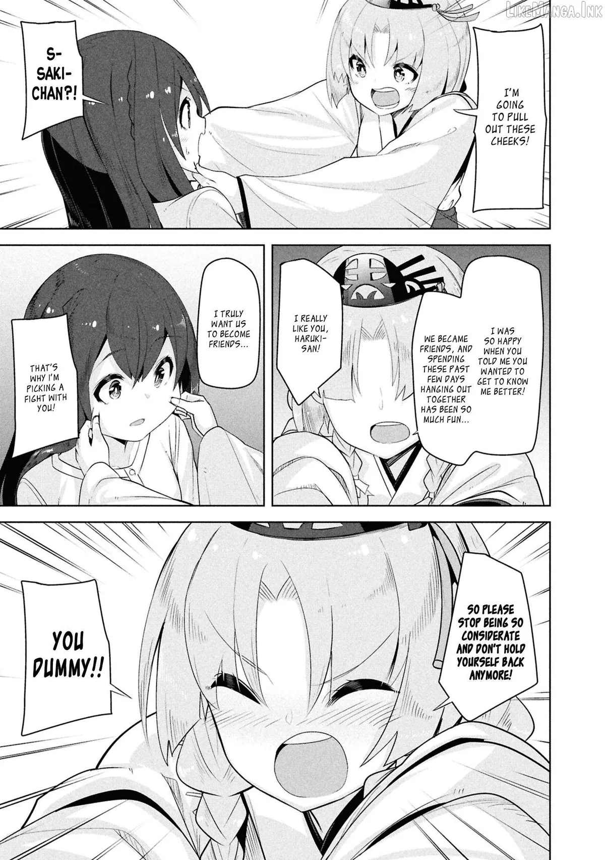 Tenkosaki: The Neat And Pretty Girl At My New School Is A Childhood Friend Of Mine Who I Thought Was A Boy Chapter 37 page 22 - 