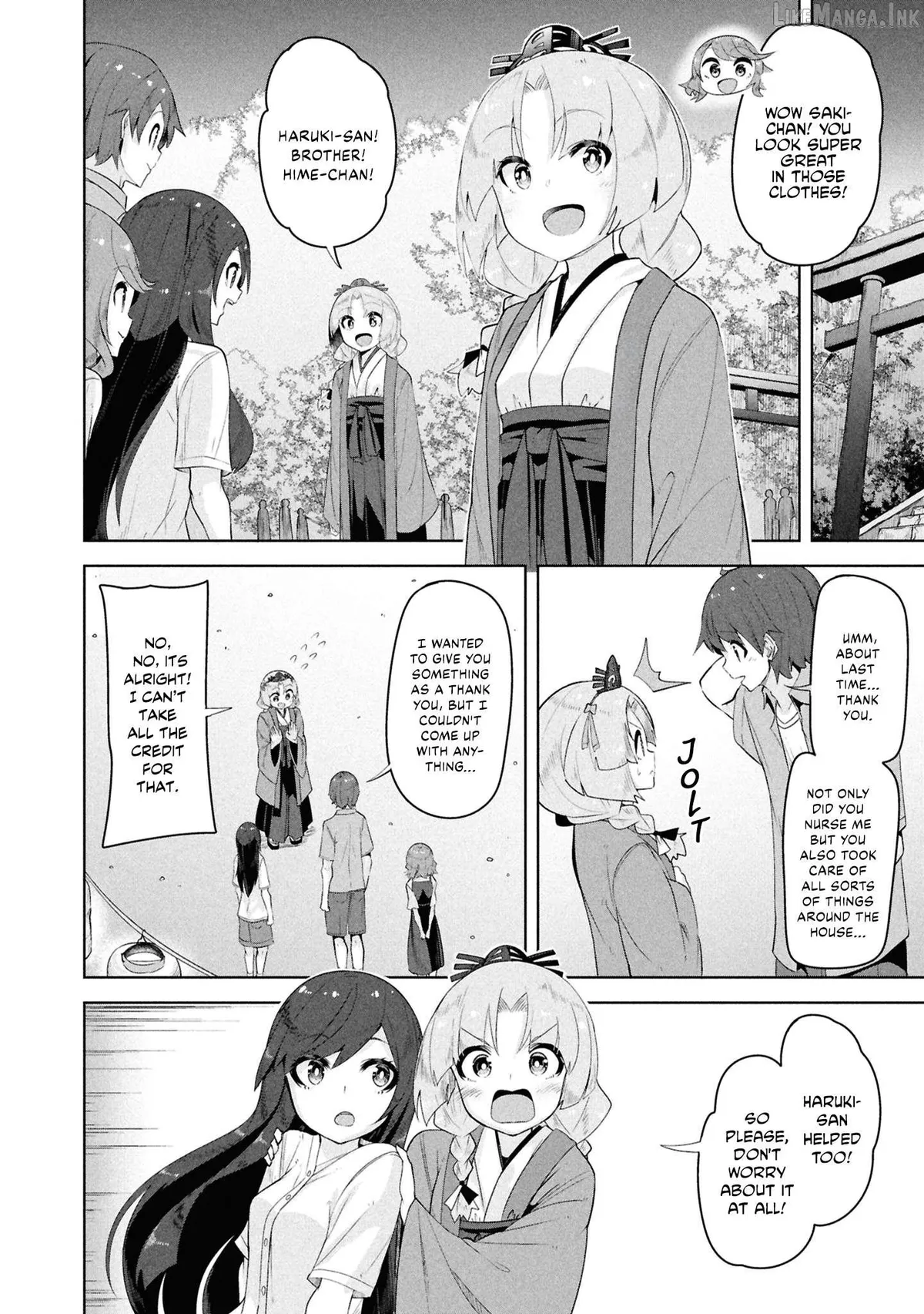 Tenkosaki: The Neat And Pretty Girl At My New School Is A Childhood Friend Of Mine Who I Thought Was A Boy Chapter 37 page 6 - 