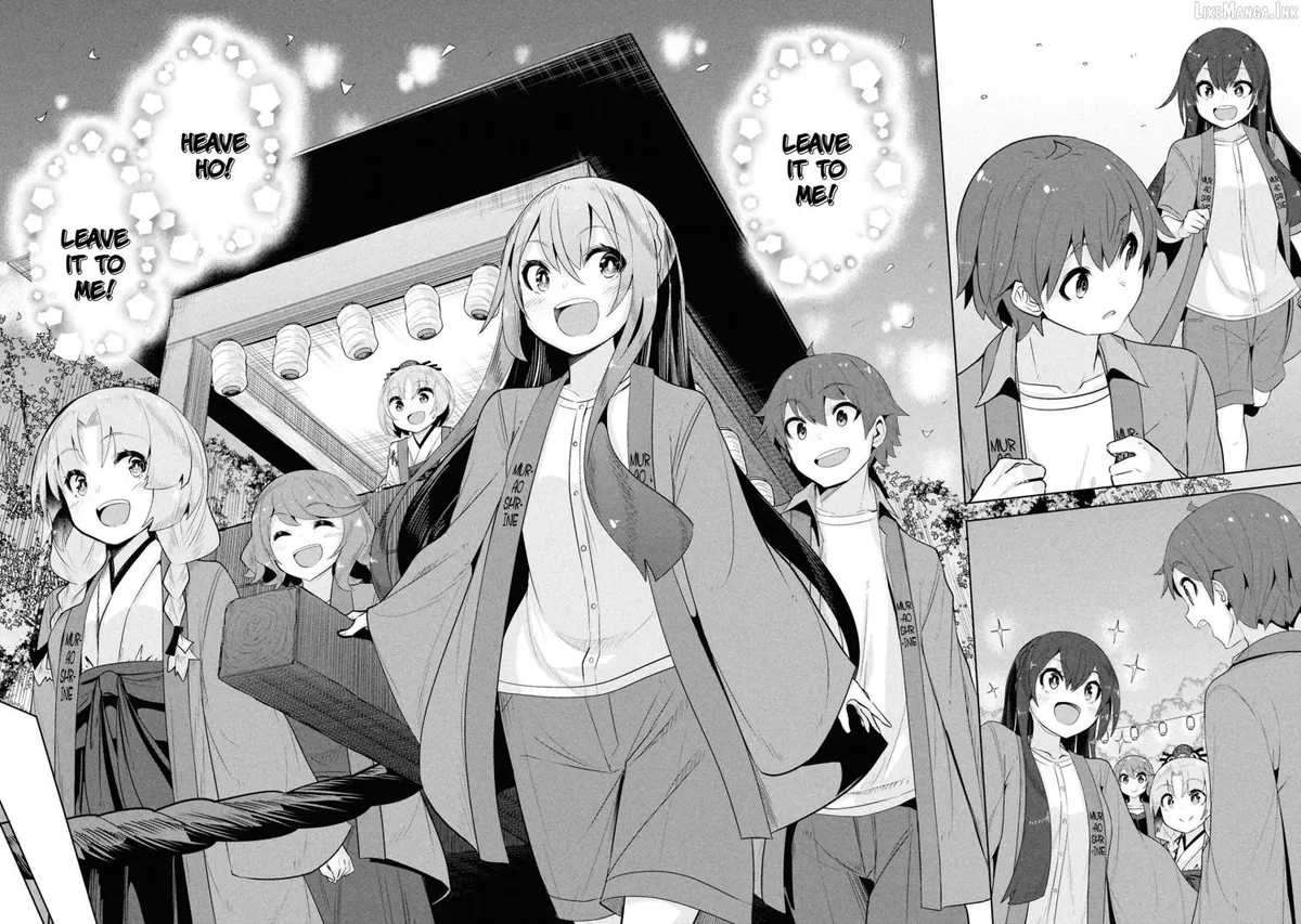Tenkosaki: The Neat And Pretty Girl At My New School Is A Childhood Friend Of Mine Who I Thought Was A Boy Chapter 37 page 10 - 