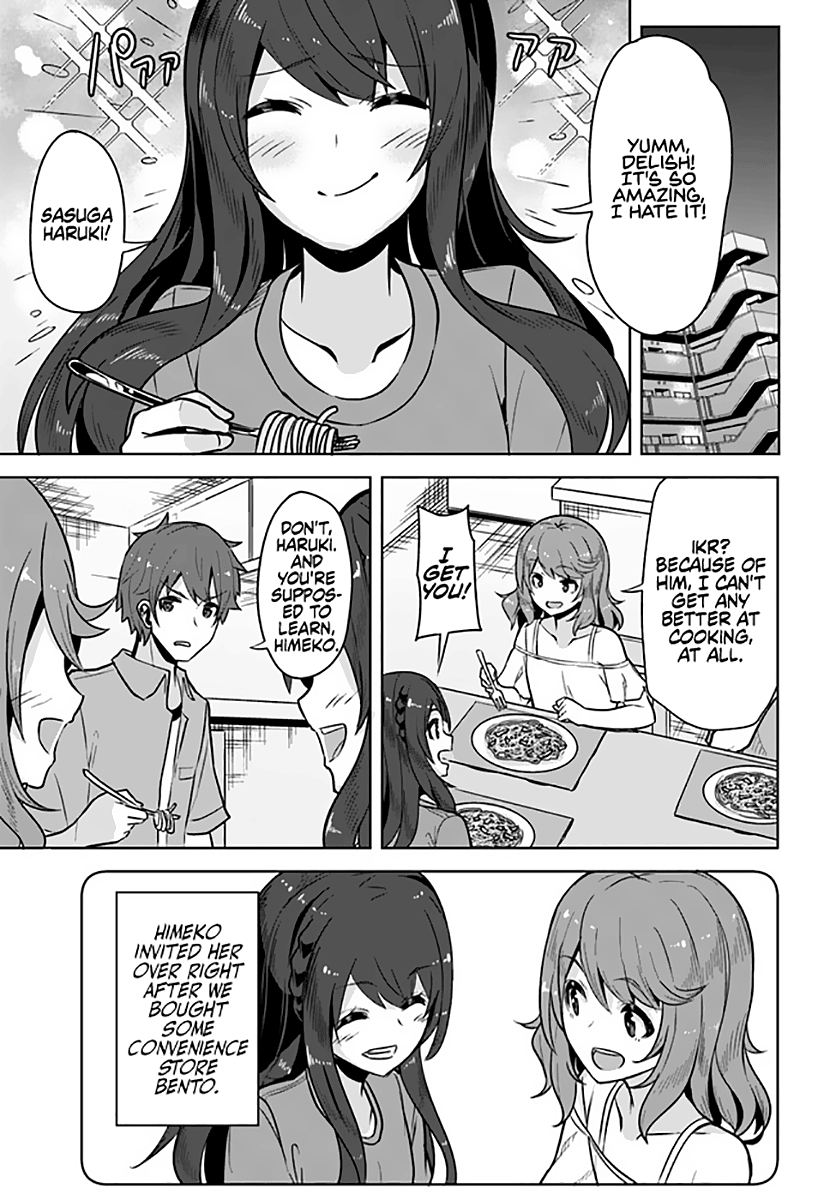 Tenkosaki: The Neat And Pretty Girl At My New School Is A Childhood Friend Of Mine Who I Thought Was A Boy Chapter 6 page 10 - 