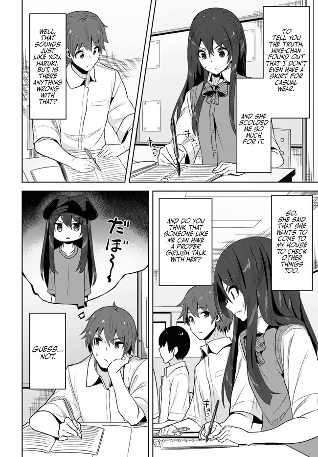 Tenkosaki: The Neat And Pretty Girl At My New School Is A Childhood Friend Of Mine Who I Thought Was A Boy Chapter 7 page 4 - 