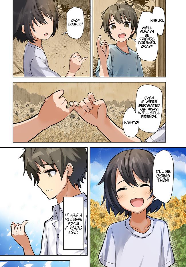 Tenkosaki: The Neat and Pretty Girl at My New School Chapter 1 page 4 - 