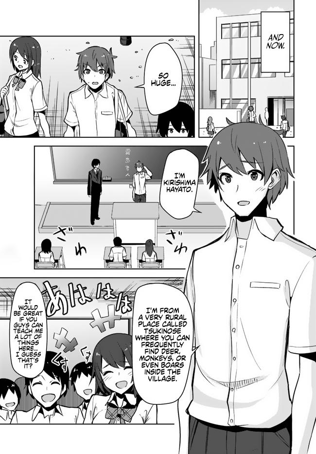 Tenkosaki: The Neat and Pretty Girl at My New School Chapter 1 page 5 - 
