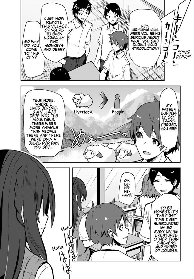 Tenkosaki: The Neat and Pretty Girl at My New School Chapter 1 page 9 - 