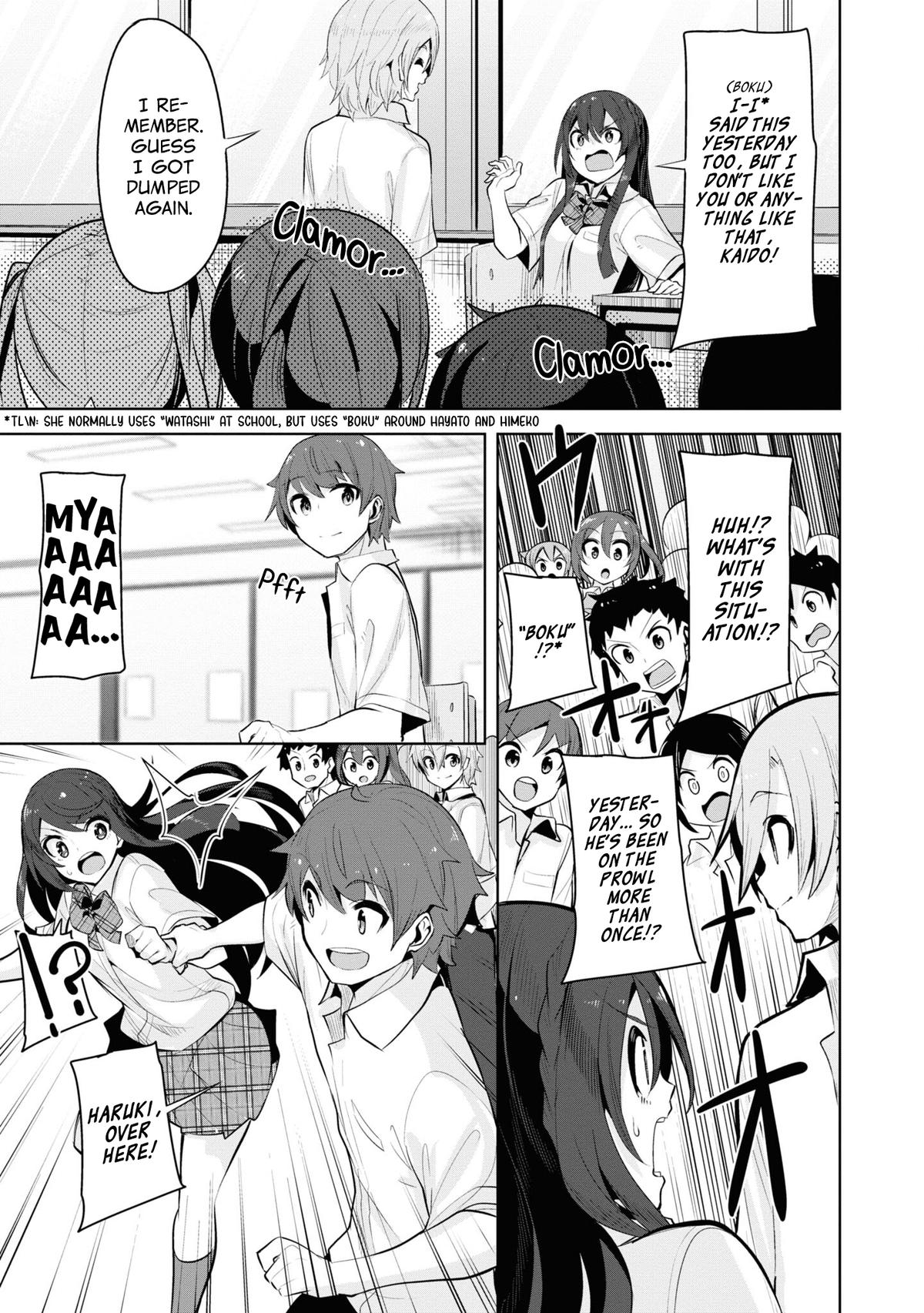 Tenkosaki: The Neat and Pretty Girl at My New School Chapter 21 page 24 - 