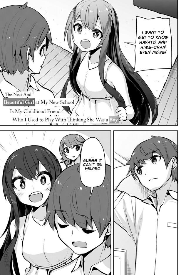 Tenkosaki: The Neat and Pretty Girl at My New School Chapter 24 page 1 - 