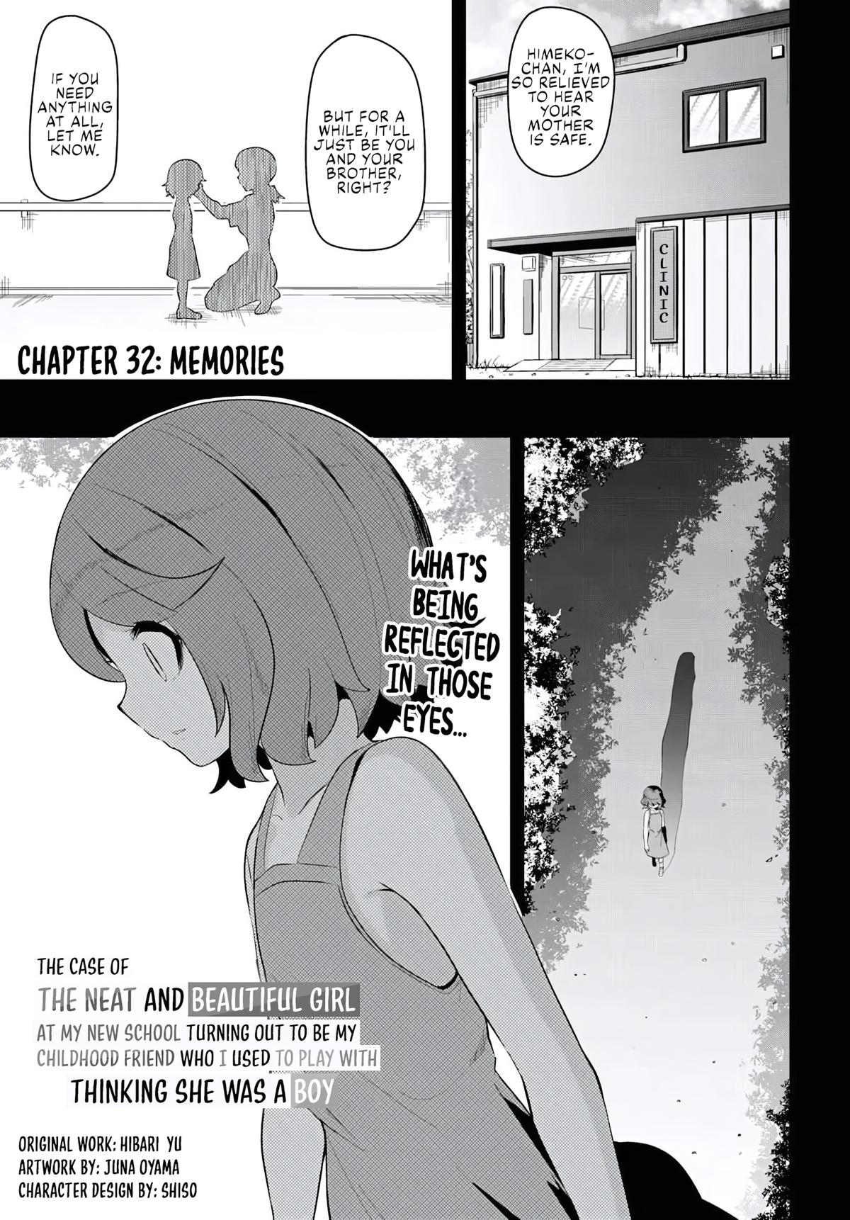 Tenkosaki: The Neat and Pretty Girl at My New School Chapter 32 page 1 - 