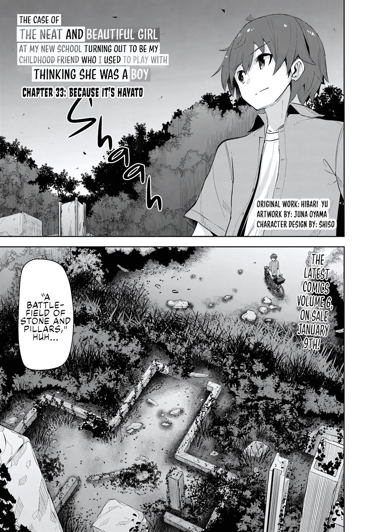 Tenkosaki: The Neat and Pretty Girl at My New School Chapter 33 page 1 - 