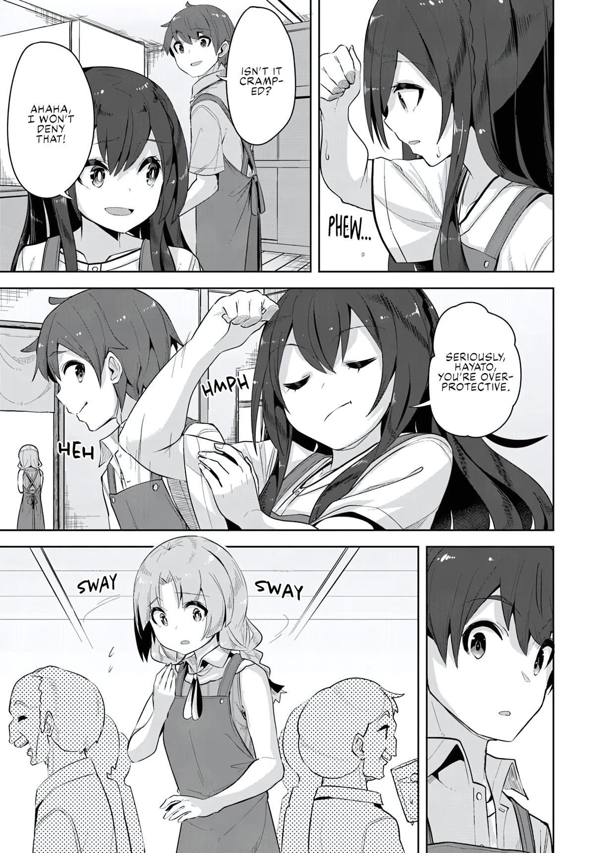 Tenkosaki: The Neat and Pretty Girl at My New School Chapter 33 page 11 - 