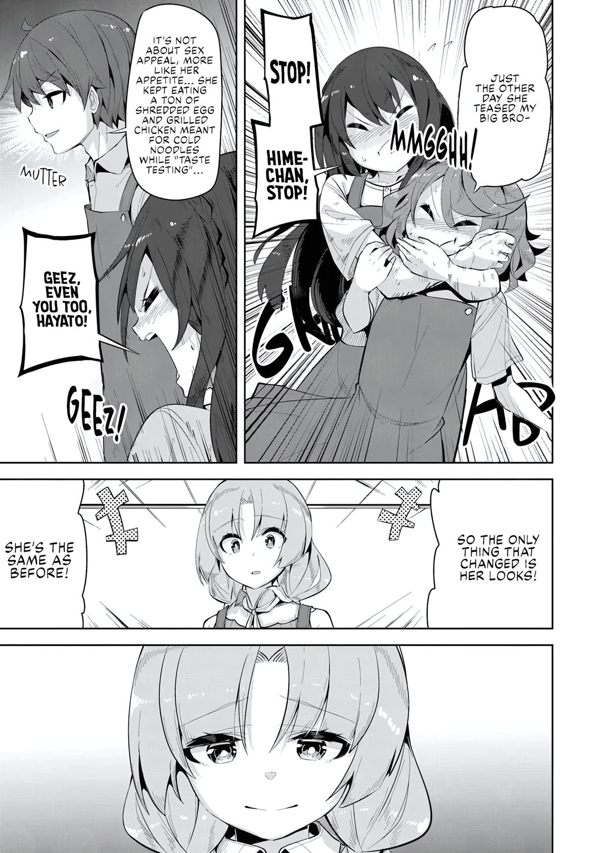 Tenkosaki: The Neat and Pretty Girl at My New School Chapter 33 page 17 - 