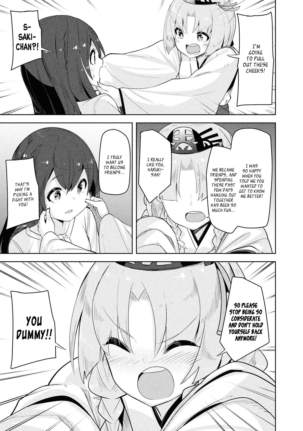 Tenkosaki: The Neat and Pretty Girl at My New School Chapter 37 page 22 - 