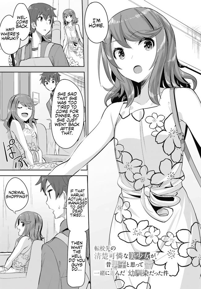 Tenkosaki: The Neat and Pretty Girl at My New School Chapter 9 page 1 - 